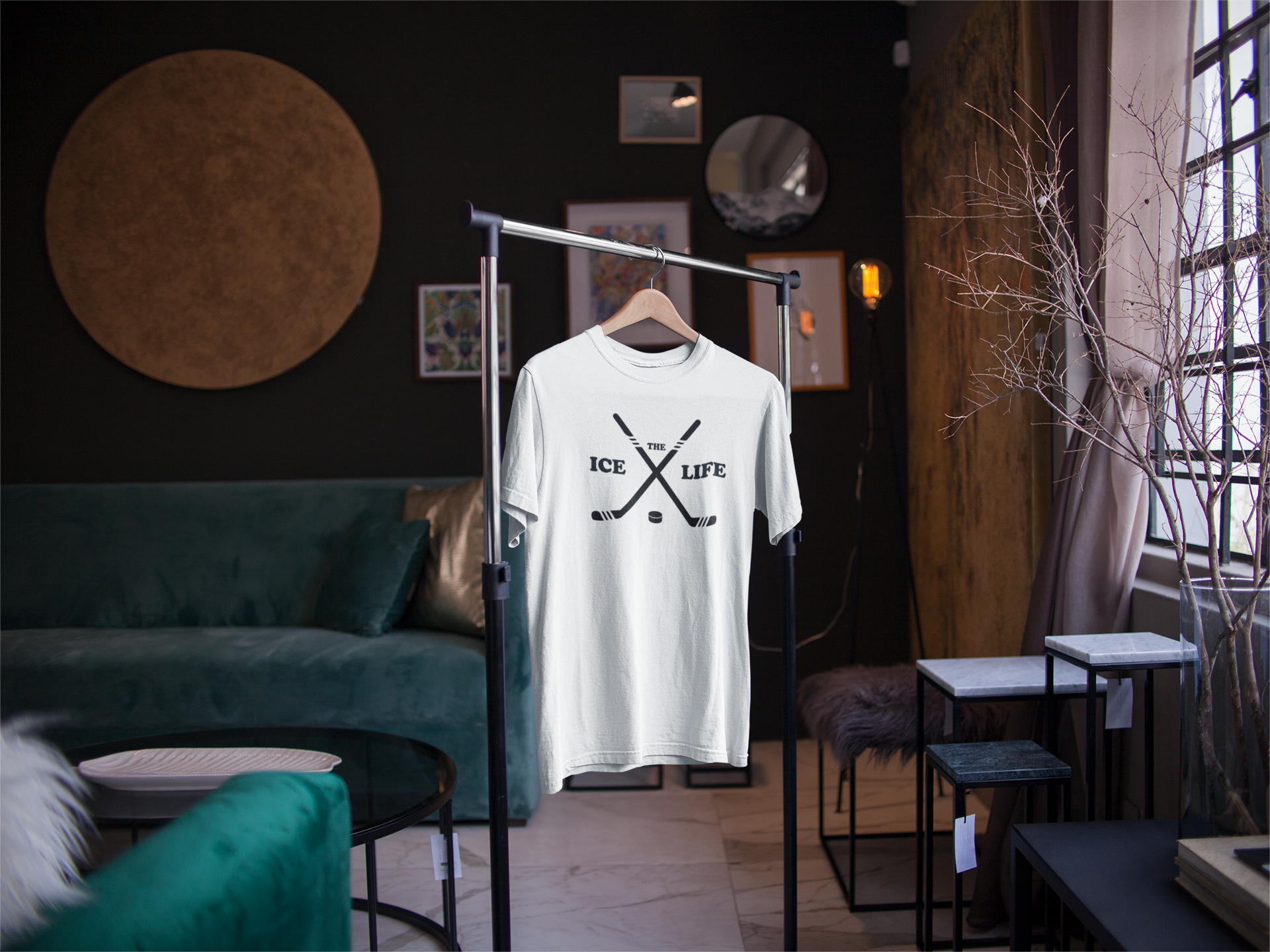 T.I.L. Black Sticks Tee